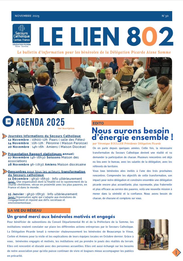 Lien 802 Novembre 2025
