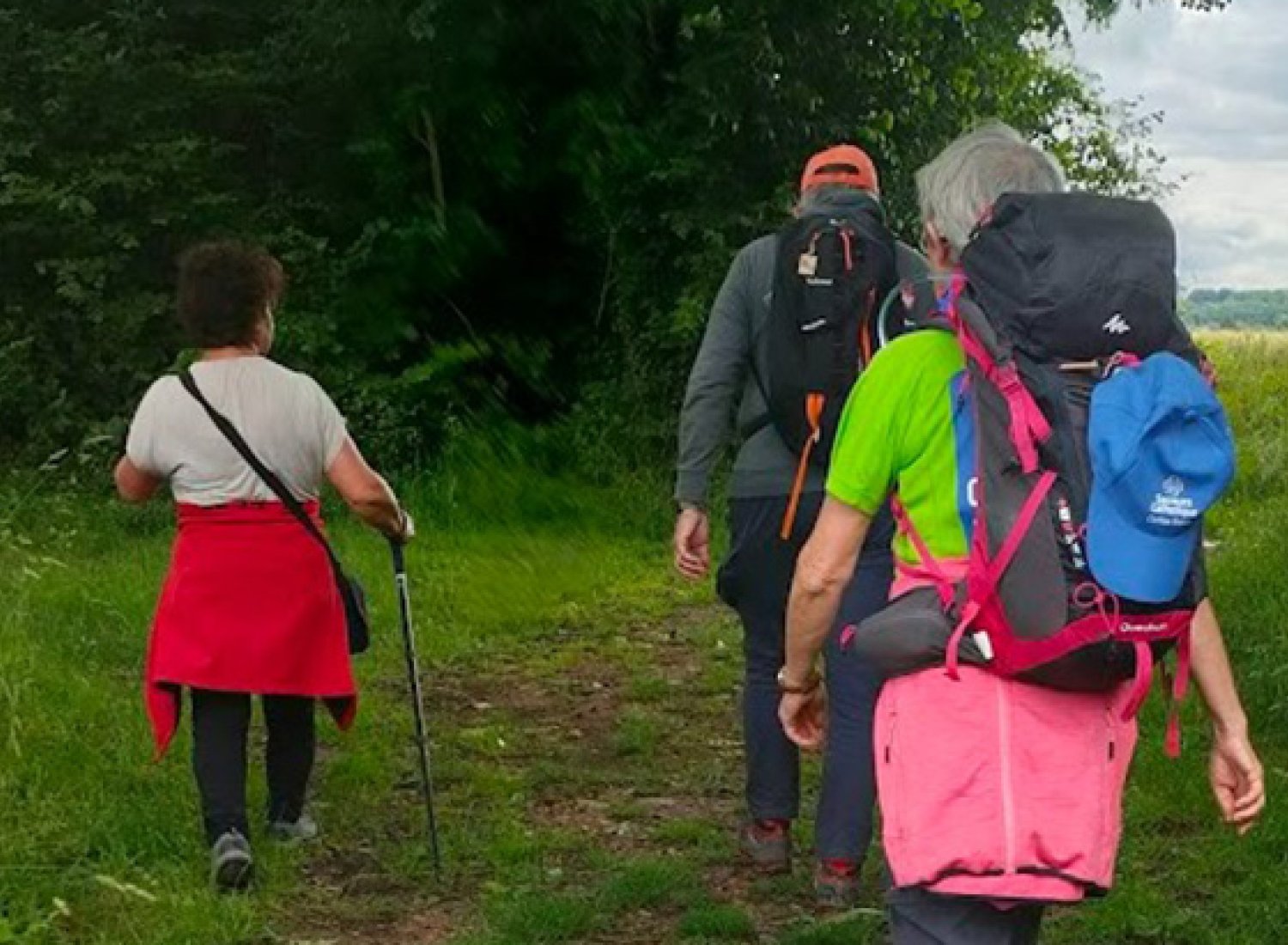 Marche Fraternelle de Château-Thierry à Soissons dans l'Aisne